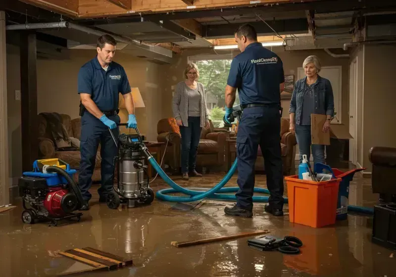 Basement Water Extraction and Removal Techniques process in Hearne, TX